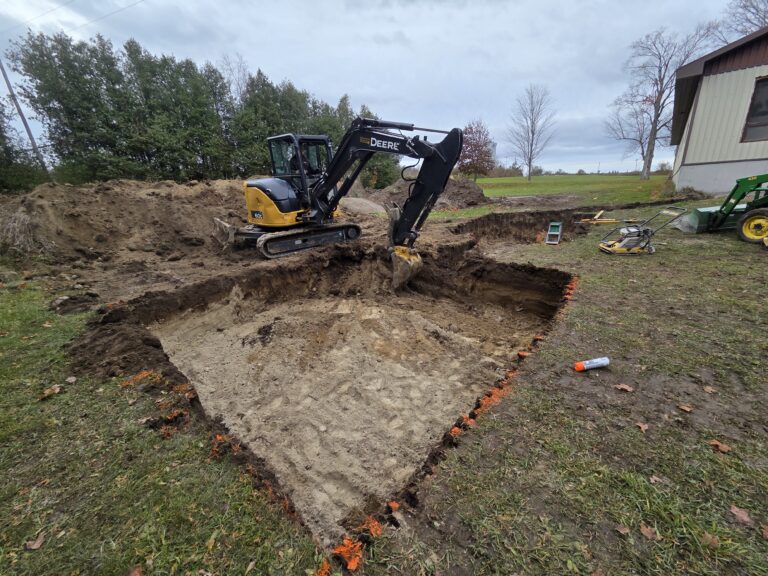 Excavation For Septic 